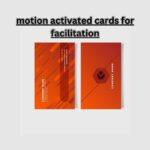 motion activated cards for facilitation